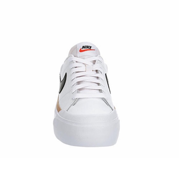 NIKE WOMENS PLATFORM COURT LEGACY LIFT SNEAKER - WHITE - Picture 3 of 7